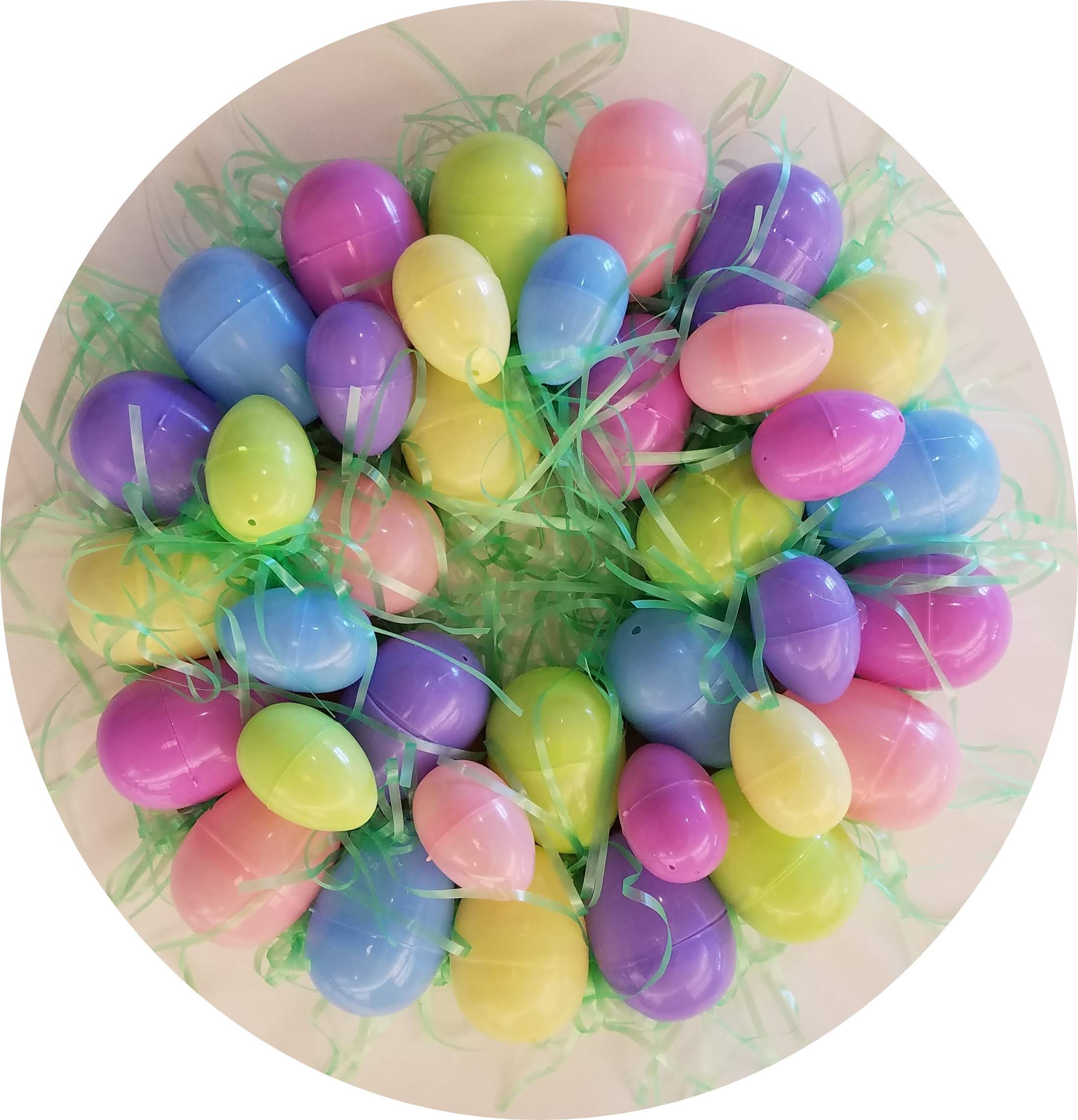 Craft egg wreath